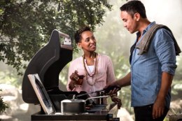 GRILL GAZOWY 4 PALNIKOWY SUPREME CZARNY