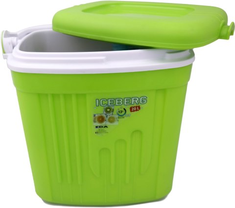 Lodówka turystyczna pasywna ICEBERG 8L na wkłady TURKUSOWA