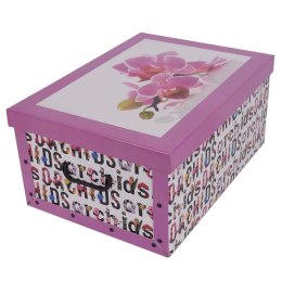 Pudełko kartonowe MAXI KWIATY ORCHIDEA