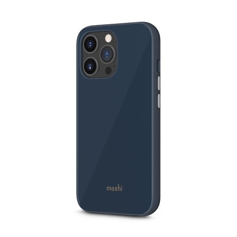 Moshi iGlaze - Etui iPhone 13 Pro (system SnapTo) (Slate Blue)