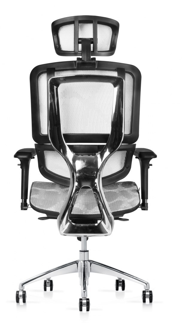 Fotel ergonomiczny ANGEL biurowy obrotowy Optimus szary