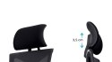 Fotel ergonomiczny ANGEL biurowy obrotowy milanO czarny