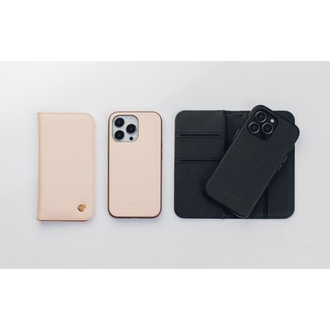 Moshi Overture - Etui 3w1 z klapką iPhone 13 Pro Max (antybakteryjne NanoShield™) (Jet Black)