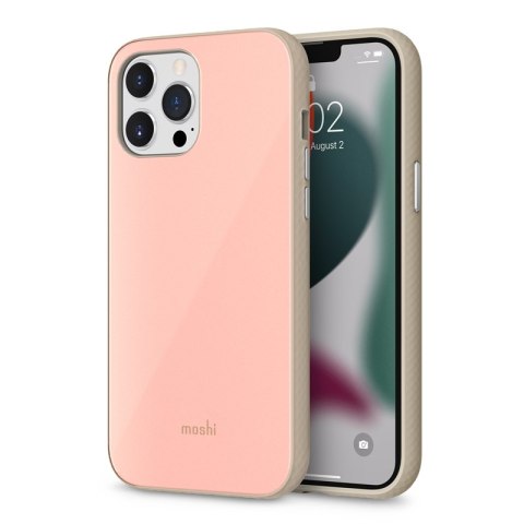 Moshi iGlaze - Etui iPhone 13 Pro Max (system SnapTo) (Dahlia Pink)