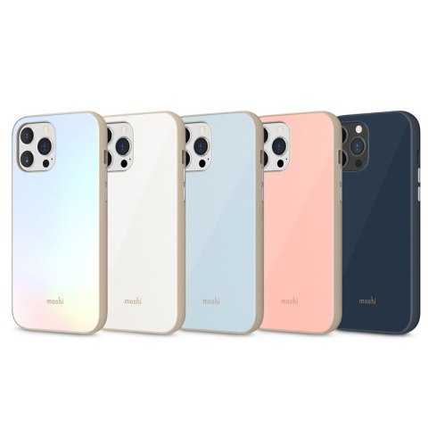 Moshi iGlaze - Etui iPhone 13 Pro Max (system SnapTo) (Dahlia Pink)