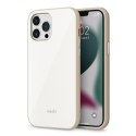 Moshi iGlaze - Etui iPhone 13 Pro Max (system SnapTo) (Pearl White)