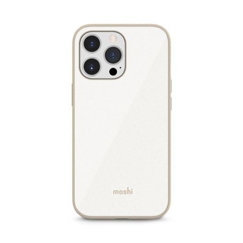 Moshi iGlaze - Etui iPhone 13 Pro (system SnapTo) (Pearl White)