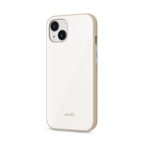 Moshi iGlaze - Etui iPhone 13 (system SnapTo) (Pearl White)