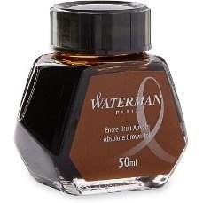 ATRAMENT WATERMAN 50 ML, BRĄZOWY