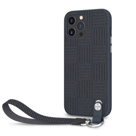 Moshi Altra - Etui z odpinaną smyczką iPhone 13 Pro Max (antybakteryjne NanoShield™) (Blue)