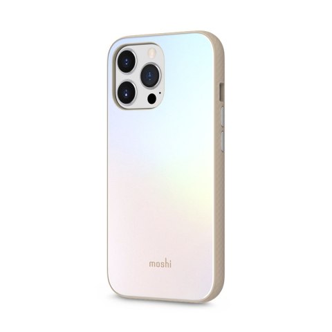 Moshi iGlaze - Etui iPhone 13 Pro (system SnapTo) (Astral Silver)