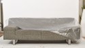 Folia ochronna 3-osobowa kanapa 304,8 x 137,2cm GRUBA 50μm