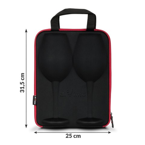 Etui z kieliszkami do wina diVinto 870ml prezent