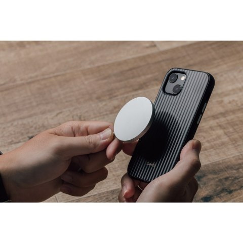 Moshi Arx Slim Hardshell Case - Etui iPhone 13 mini MagSafe (Mirage Black)