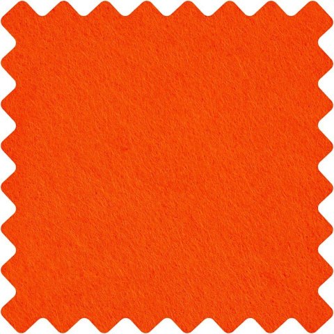 Filc 10 ark. A4 Pomarańczowy