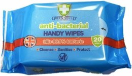 Green Shield Handy Wipes Antibacterial Chusteczki Antybakteryjne do Rąk 20 szt.