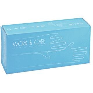 RĘKAWICE NITRYLOWE GLOVTEC BLUE ROZMIAR M (100)