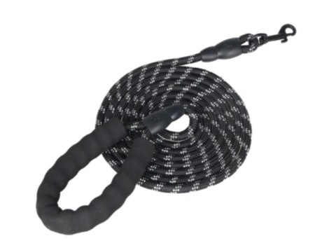 Smycz dla psa treningowa na lince wytrzymała odblaskowa 3m