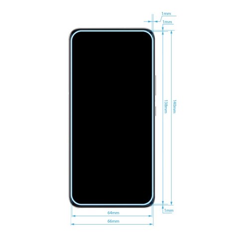 Crong 7D Nano Flexible Glass - Szkło hybrydowe 9H na cały ekran Samsung Galaxy S22