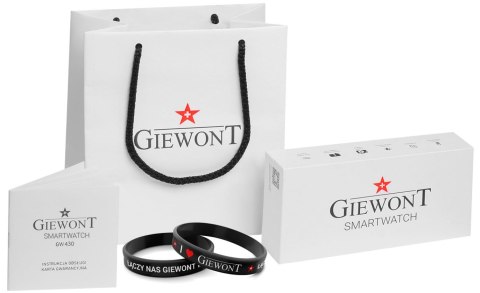 Smartwatch Giewont GW430-1 Czarny