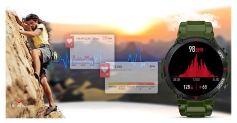 Smartwatch Giewont GW430-3 Zielony