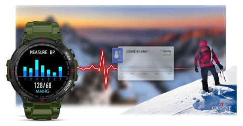 Smartwatch Giewont GW430-3 Zielony