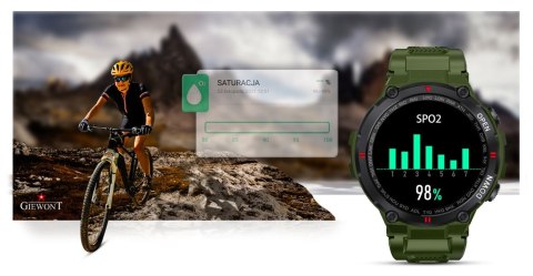 Smartwatch Giewont GW430-3 Zielony