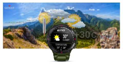 Smartwatch Giewont GW430-3 Zielony